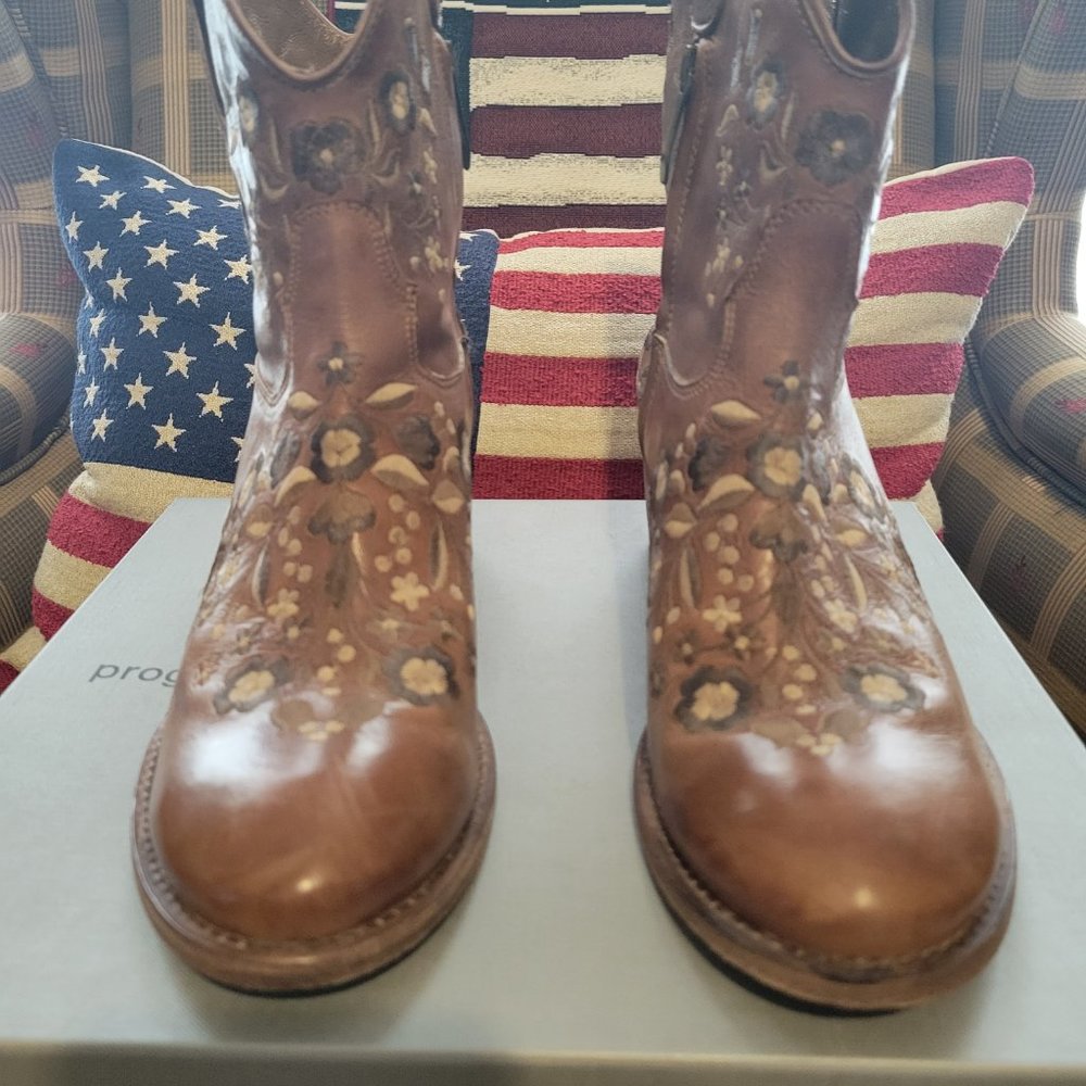 Progetto Italian leather boots - Picture 2 of 16